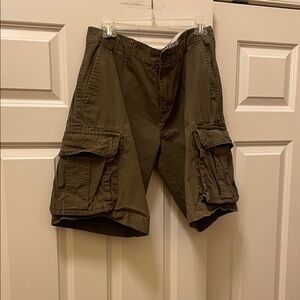 Tommy Hilfiger Dark Green Cargo Shorts